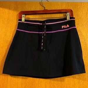 Fila Sport Black Skort Tennis Golf S